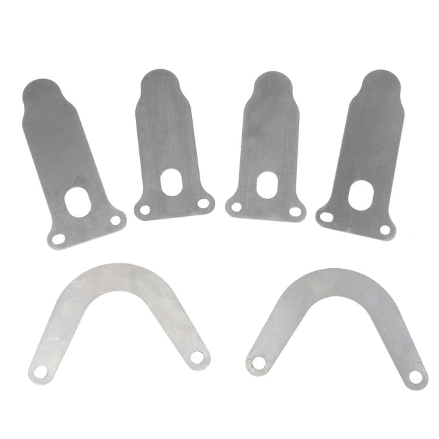 unbranded 6Ud Placas En Forma De Para Compresor De Aire Accesorios Metálicos Duraderos