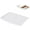 white, variant on Estbridge 18 x 13” Kitchen Drain Board Large Plastic Draining Tray with Side Drop Slope Diversion Side Dish Drying Tray Dish Drainer Drip Rack Tray with Non-Slip Base