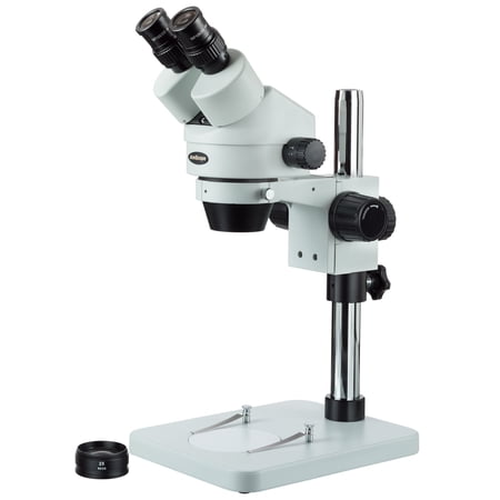 AmScope 7X-90X Zoom Binocular Stereo Microscope with Table Pillar Stand New price history on PriceWatchPro