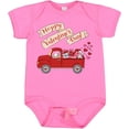 thumbnail image 3 of Inktastic Hoppy Valentine's Day Bunny Truck with Hearts Boys or Girls Baby Bodysuit, 3 of 5