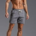 thumbnail image 6 of YYDGH Mens Athletic Workout Shorts 5.5" Cotton Casual Shorts Elastic Waist Joggers Sports Sweat Shorts, 6 of 8
