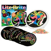 Lite Brite Oval HD Animate Mode Art Template (8 HD Templates)