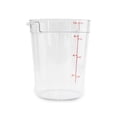 thumbnail image 1 of Recipiente de Policarbonato Graduado Redondo Caledonia 8 Qt Transparente, 1 of 6
