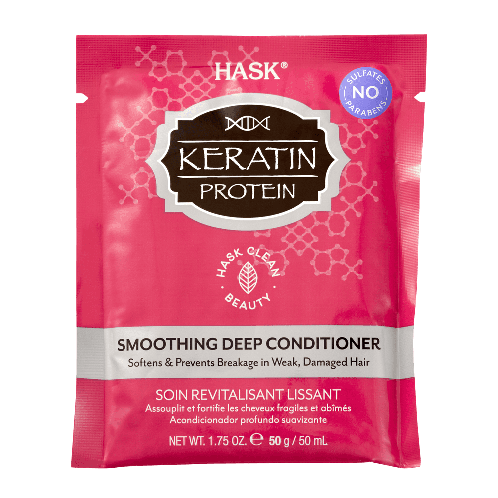 HASK Smoothing SulfateFree Deep Conditioner with Keratin Protein, 1.75