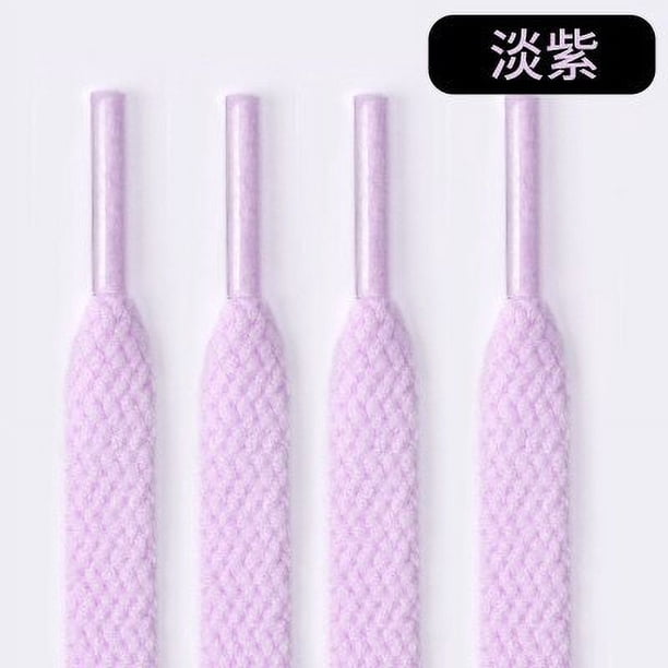 Cordones gruesos para zapatos, cuerda atlética sin elasticidad, cordones planos de deporte, blanco, ocio, zapatillas de deporte para mujer, cordones, accesorios