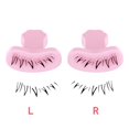 thumbnail image 1 of CYC Eyelash Stamp Lower Lash Stamp Silicone Lash Pad Reusable Eyelashes Natural Looking False Eyelashes Eye Makeup Applicators Perfect For Various Eye Shapes 2pcs, 1 of 5