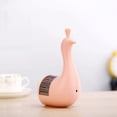 thumbnail image 4 of Binwennn Colorful Projection Lamp Remote Controlled USB Rechargeable Night Light Atmosphere Lamp For Festivals And Vh1 Storytellers Fuel Window Decorations Hanging Stained Glass Stained Glass Elephant, 4 of 7