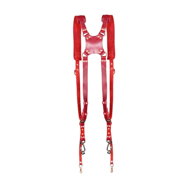 Correa De Cámara Portátil Para 2 Cámaras Accesorios Prácticos Equipo De Cámara Doble