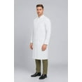 thumbnail image 4 of DR Unifroms® White Lab Coat, Unisex Fit, Snap Front, Knee-Length for Professionals, 4 of 7