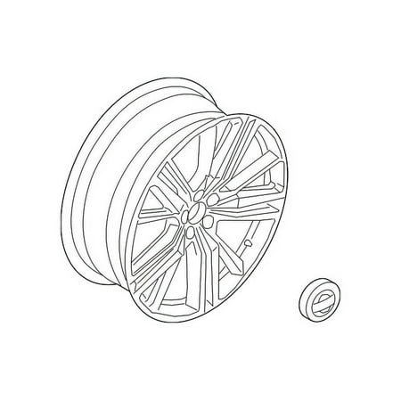 Genuine OE Volvo Wheel, Alloy - 32243745 Fits select: 2018-2021 VOLVO XC60