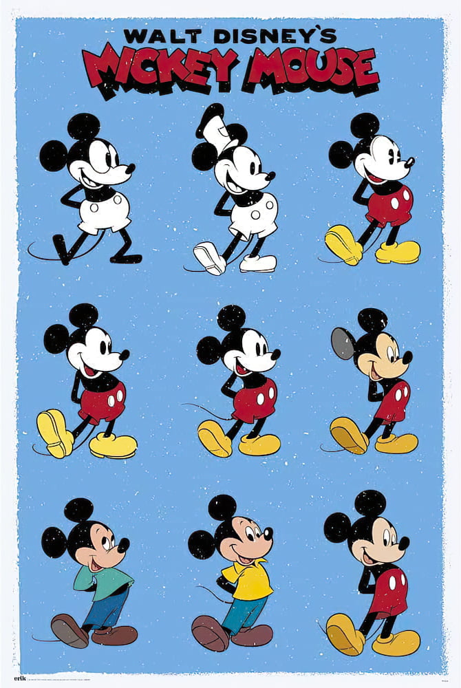 2 Sizes Available MICKEY MOUSE POSTER 05 DISNEY KIDS POSTER PIXAR 
