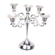 thumbnail image 5 of Candelabro Portavelas Strade Fareast Limited Cónico 5 Brazos aleación de zinc Elegante plata, 5 of 8