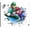 A, variant on 3D cartoon stickers, PVC self-adhesive anime game wall stickers, children's room wall paintings, kindergarten posters