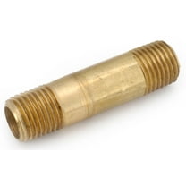Anderson Metals 38300-0415 Pipe Nipple 1/4 in NPT 1-1/2 in L