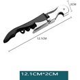 thumbnail image 4 of 2 Packs Wine Bottle Opener, Professional Waiter's Corkscrew Wine Opener Set, Wine Key for Restaurant Waiters, Sommelier Bartender (Black and Yellow), 4 of 8