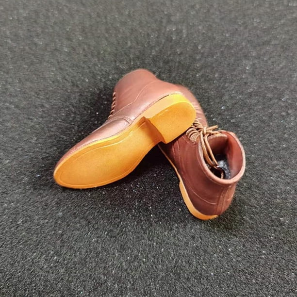 Accesorios para muñecas Macarena zapatos De cuero 1/6 modelo De zapatos
