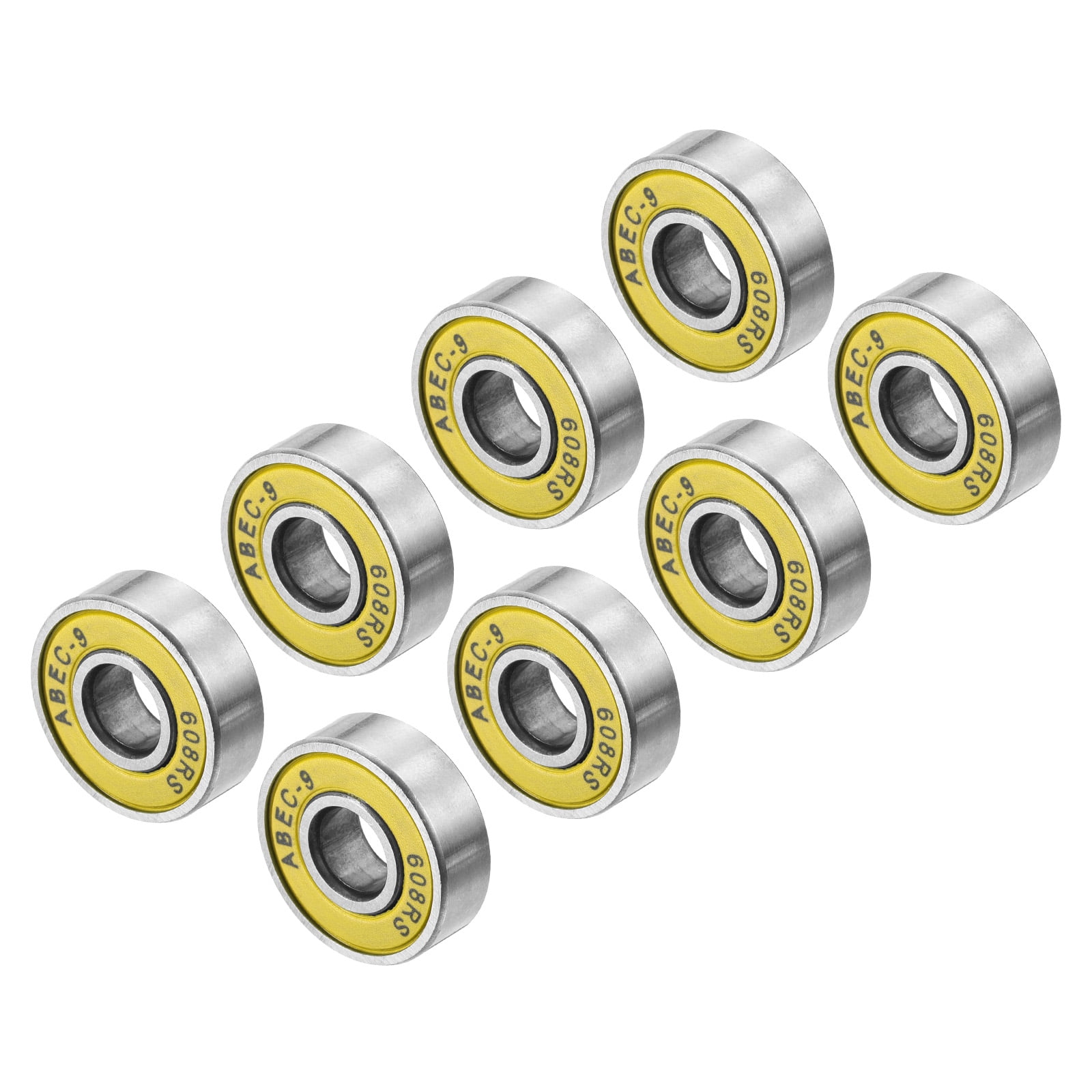 608ZZ Double Shielded Bearings Niooliuk 608 ZZ Skateboard Bearings