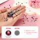 thumbnail image 2 of Uxcell 2880 Piezas de Rhinestone Hotfix Flatback de 2 mm, Gemas Redondas de Resina para Manualidades, Ropa, Decoración DIY, Arte de Uñas, (SS6, Púrpura Claro), 2 of 7