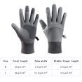 thumbnail image 4 of Guantes Cálidos De Invierno Pantalla Táctil Deportes Guantes A Prueba De Viento Guantes De Ciclismo Impermeables Y Antideslizantes Para Senderismo Y Esquí Vogacara OD016474-03, 4 of 6