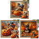 thumbnail image 1 of Hilo Algodón Bordado Punto Cruz Yorkshire Terrier Con 11CT 50x50cm, 1 of 8