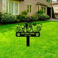 thumbnail image 4 of Handmadetneonsign Plott Hound Dog Memorial Metal With Stake, Dog Stake Metal Name Sign Stake, Garden Metal Stake Decor 58968, 4 of 5