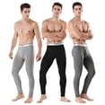 thumbnail image 2 of Guardurnaity Calzoncillos largos de invierno, pantalones térmicos, accesorios de bricolaje, ropa de dormir, mallas masculinas, transpirables, a la Type3 NO3, 2 of 6