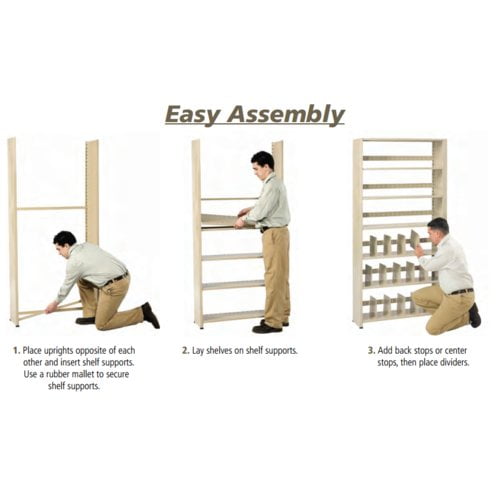 Tennsco Corp Imperial Filing 6 Shelf Shelving Unit Starter Tennsco Corp Imperial Filing 6 Shelf Shelving Unit Starter Com