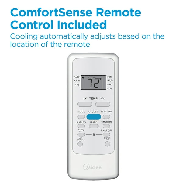 Midea Compact 5,000 BTU AC Unit, Portable, Cools up to 150 Midea Compact 5,000 BTU AC Unit, Portable, Cools up to 150