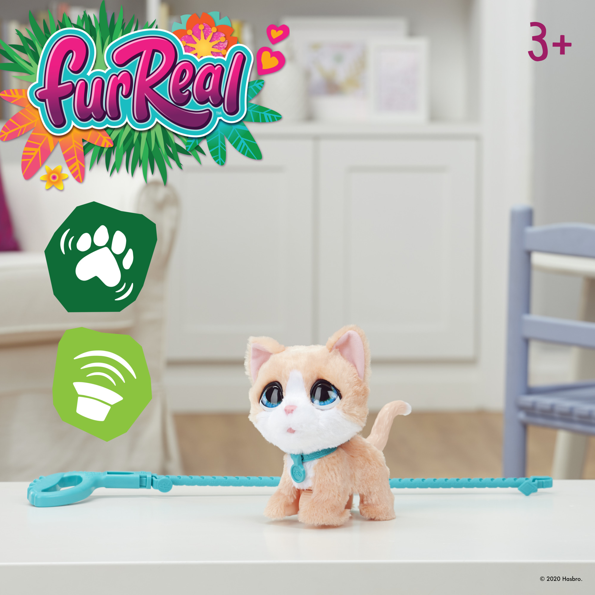 furReal Walkalots Big Wags Interactive Kitty, Electronic Pet, Includes Leash - image 5 of 8