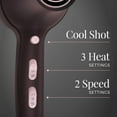 thumbnail image 6 of Remington Pro Pearl Soft Touch Professional Ceramic Hair Dryer with Concentrator and Diffuser, Ionic, 1875 Watts, Black, 6 of 13