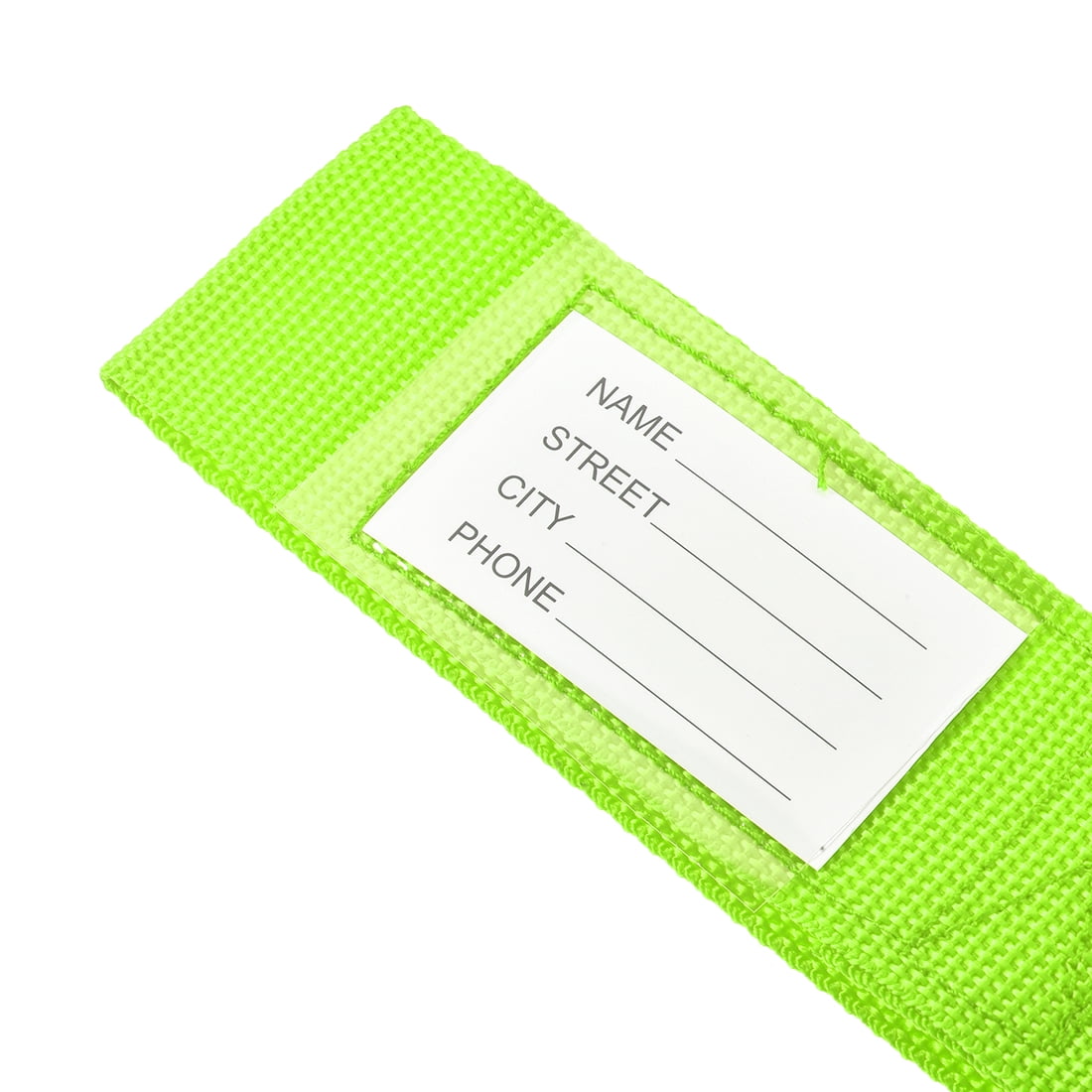 Unique Bargains Luggage Straps Suitcase Belts with Buckle PP Travel Packing Accessories Light Green