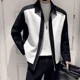 thumbnail image 3 of Chaquetas de hombre, abrigos de moda para hombre, nuevos en primavera y otoño, elegantes, informales, Y2k, entrega rápida, marcas originales, Harajuku, oferta barata, 3 of 4