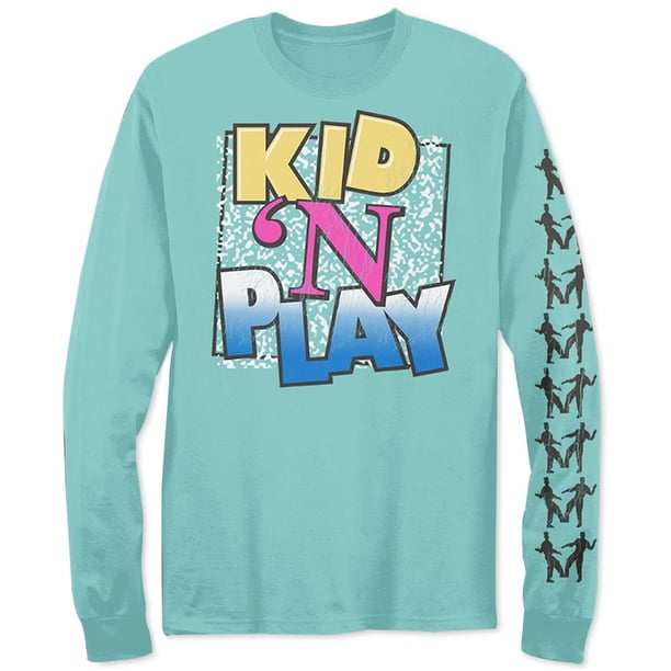 Camiseta gráfica Band Specific hombre Kid N Play verde mediana