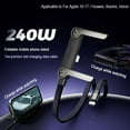 thumbnail image 3 of ZOUBAOQ 240W Fast Charging Foldable Mobile Phone Data Cable Multi-Angle Charging Non-Stop Phone Adjustment, 3 of 8