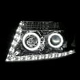 thumbnail image 5 of Spec-D Tuning Dual Halo Projector Headlights w/ LED Strip Compatible with 2004-2008 Ford F150 2006-2008 Lincoln Mark LT, Left + Right Pair Headlamps Assembly, 5 of 7