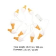 thumbnail image 2 of Raindrops 2 Sets  Ice Cream LED Light String Ornament Decorative Indoor Layout String Light, 2 of 8