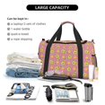 thumbnail image 5 of Picia Avocado And Sun Print Travel Duffle Bag,Weekender Bags for Women with Shoe Compartment, Gym Duffel Bag with Wet Pocket, Hospital Bags for Labor and Delivery, 5 of 7