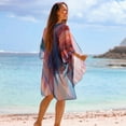 thumbnail image 2 of Women's Swimsuit Loose Cover Up Casual Top Printed Kimono Cardigan, 2 of 5