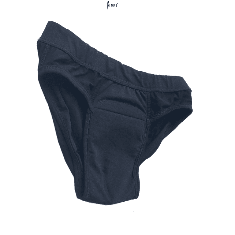 Bimei Hiding Gaff Panty Shaping Lace Control Brief for Men,Black,L, Men's, Size: Large