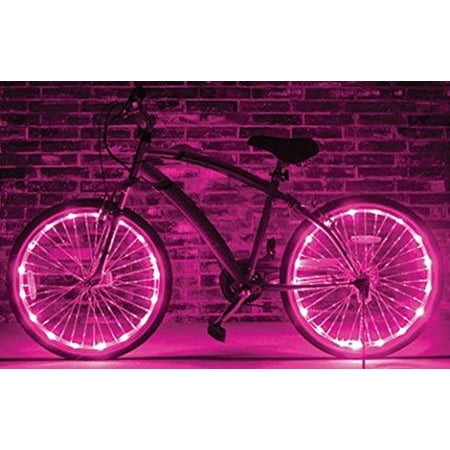 Brightz, Ltd. Pink Wheel Brightz LED Bicycle Light - Walmart.com