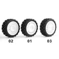 thumbnail image 3 of 4pcs RC car wheel tires for Tamiya TT01/TT02/XV-01, 3 of 5