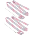 thumbnail image 1 of OULII 2 Pcs Rubans de Gymnastique Ruban Rouge Poignée Polyester Performance Artistique, 1 of 8