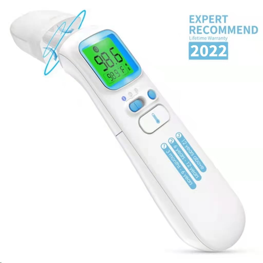 Professional Digital Medical Infrared Thermometer for Kids Baby Children and Adults Upgrade Ear Thermometer and Forehead Thermometer 1 Second Fast Measurement Time