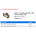 thumbnail image 2 of Starter - Compatible with 2004 - 2007 Chevy Express 2500 2005 2006, 2 of 2