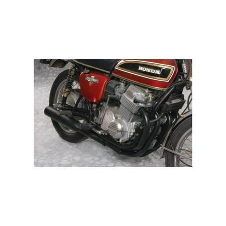 Mac 4-Into-1 Canister Exhaust Black Fits 91-93 Honda CB750SC Nighthawk