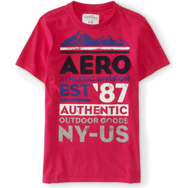 Aeropostale Mens Authentic Ny-us Outdoor Goods Camiseta adornada 684 XL Aeropostale Camiseta adornada