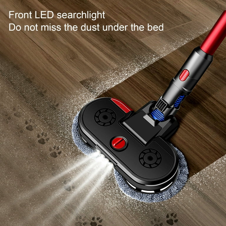 Electric Cleaning Mopping Head V7 V8 V10 V11 Cordless Vacuum Cleaner Floor  Wet and Dry Mop Cleaning Head with Water Tank