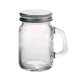 thumbnail image 1 of Paquete de 24 Frascos Tarros Mini Mason De Vidrio Con Asa Elegir Tapa Drink Lab  Liso Transparente 118ml, 1 of 1