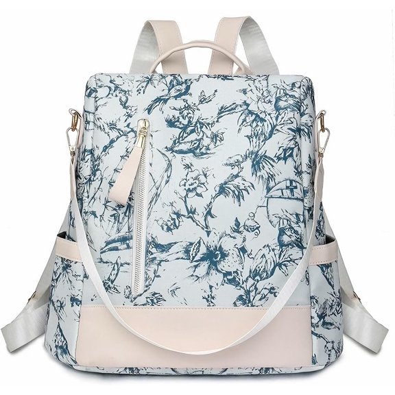 Sunyuer Anti-Theft Water-Resistant PU Backpack/Shoulder Bag/Handbag – Lightweight, Versatile & Secure for Travel & Daily Use