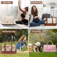 thumbnail image 4 of Weekender Bags Oeihuivt para mujer, bolsa de viaje grande de 53 cm, 4 of 8